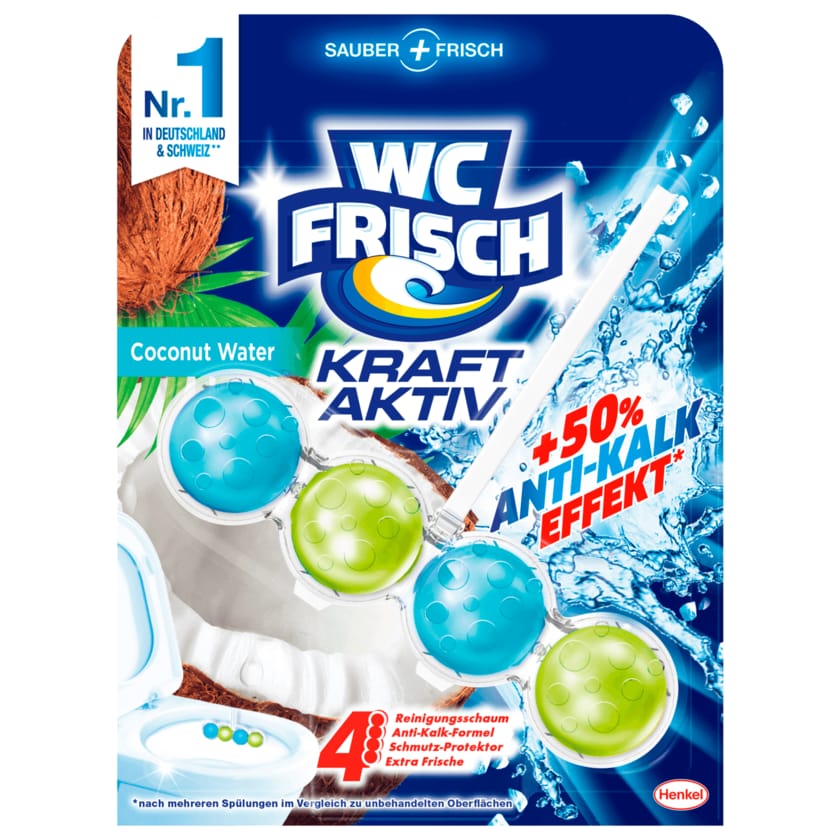 WC Frisch Kraft-Aktiv Coconut Water 50g